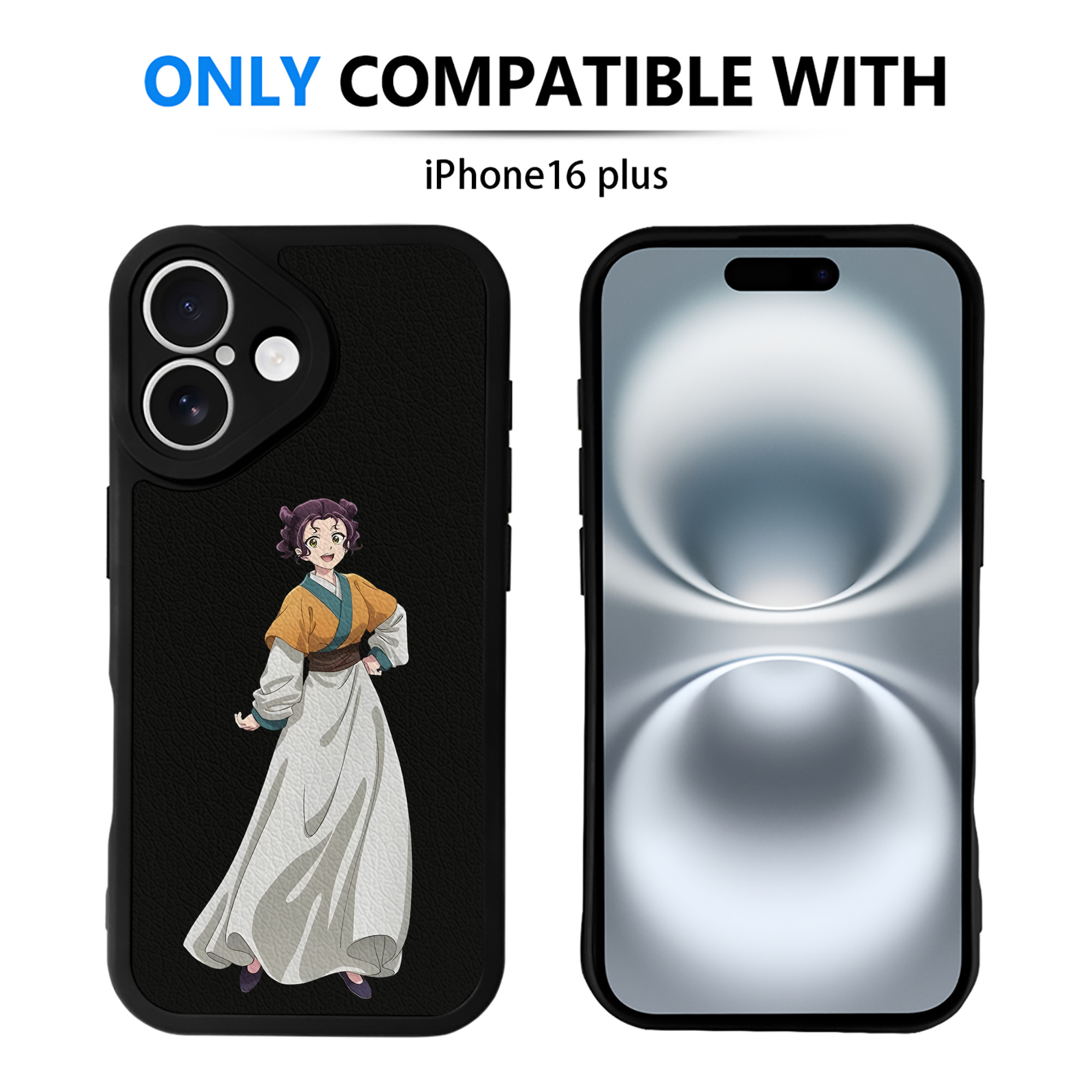 薬屋のひとりごと The Apothecary Diaries 【iPhone 16シリーズ対応】シリコンスマホケース（レザー調） 材質：シリコン